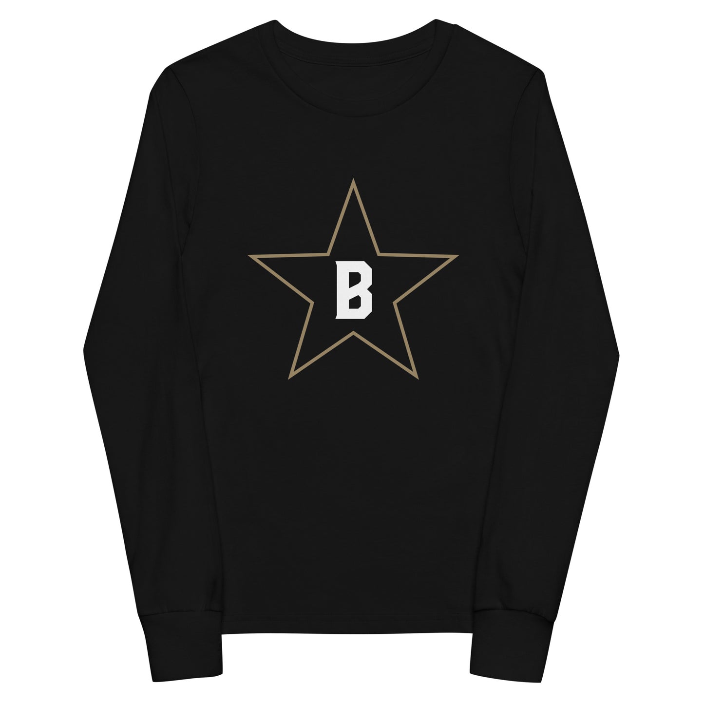 Bombers Star Long Sleeve Tee | Bella + Canvas