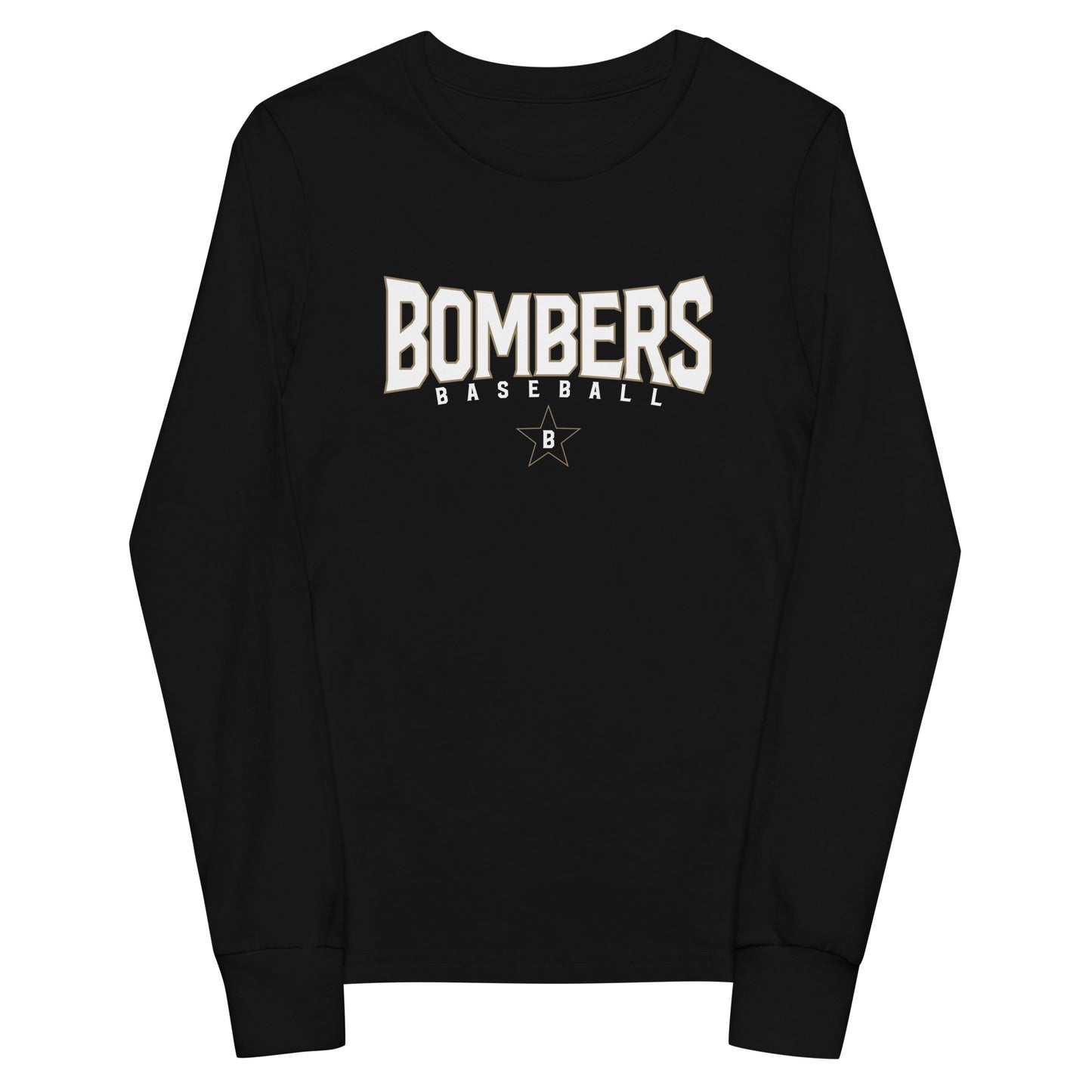 Bombers Squeeze Long Sleeve Tee | Bella + Canvas