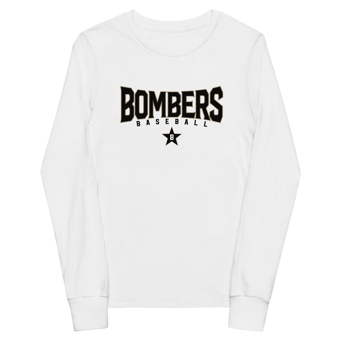 Bombers Squeeze Long Sleeve Tee | Bella + Canvas